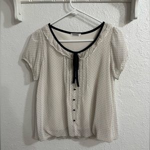 Cute polka dot blouse